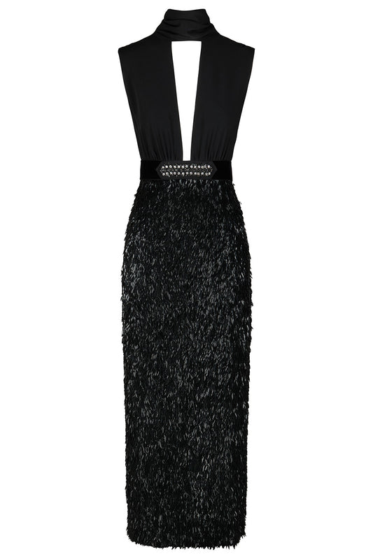 Her Vibe Midi Dress-BLACK-2-CLOTHINGDRESSCOCKTAIL-JOHANNA ORTIZ