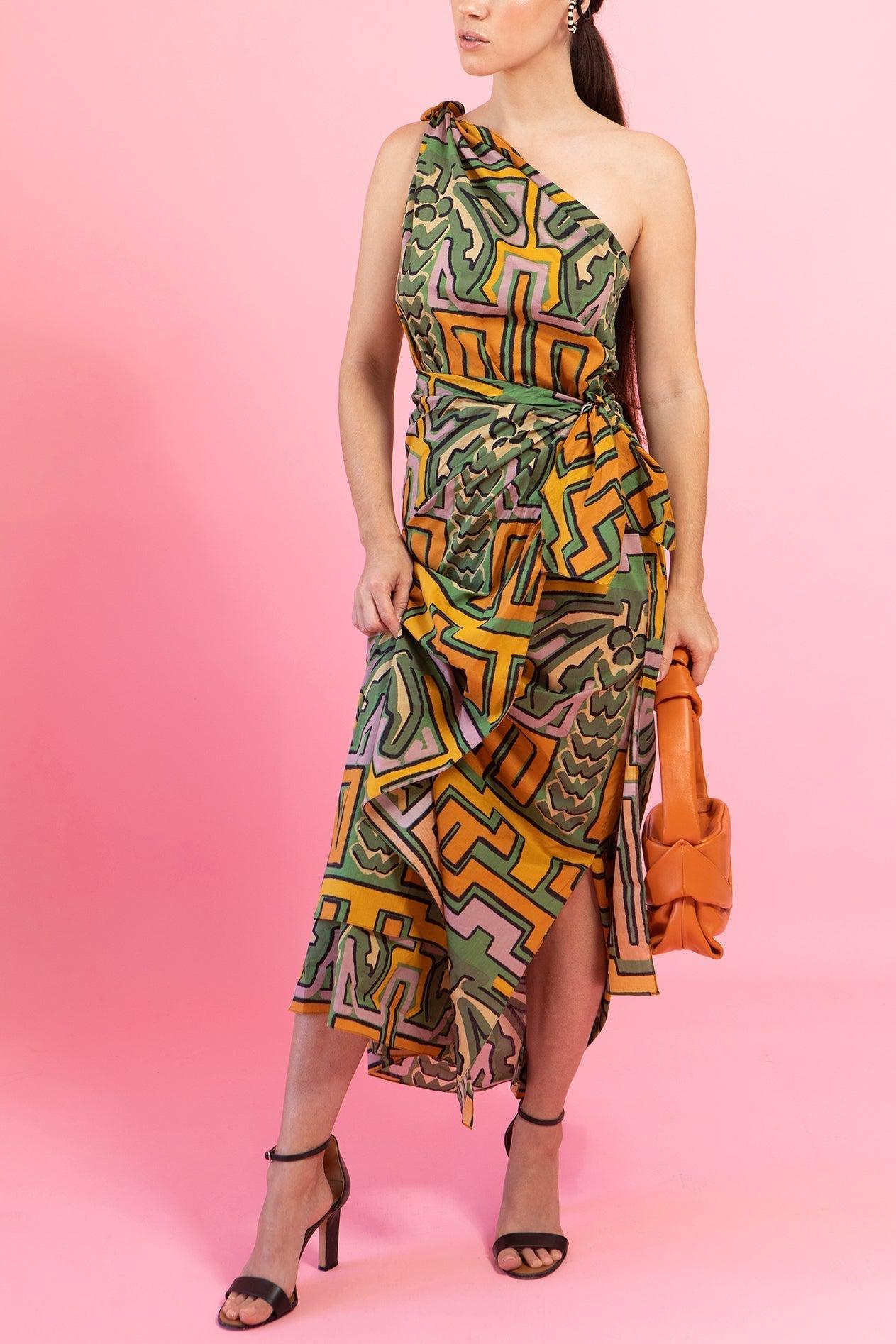 JOHANNA ORTIZ-West Africa Ankle Dress-