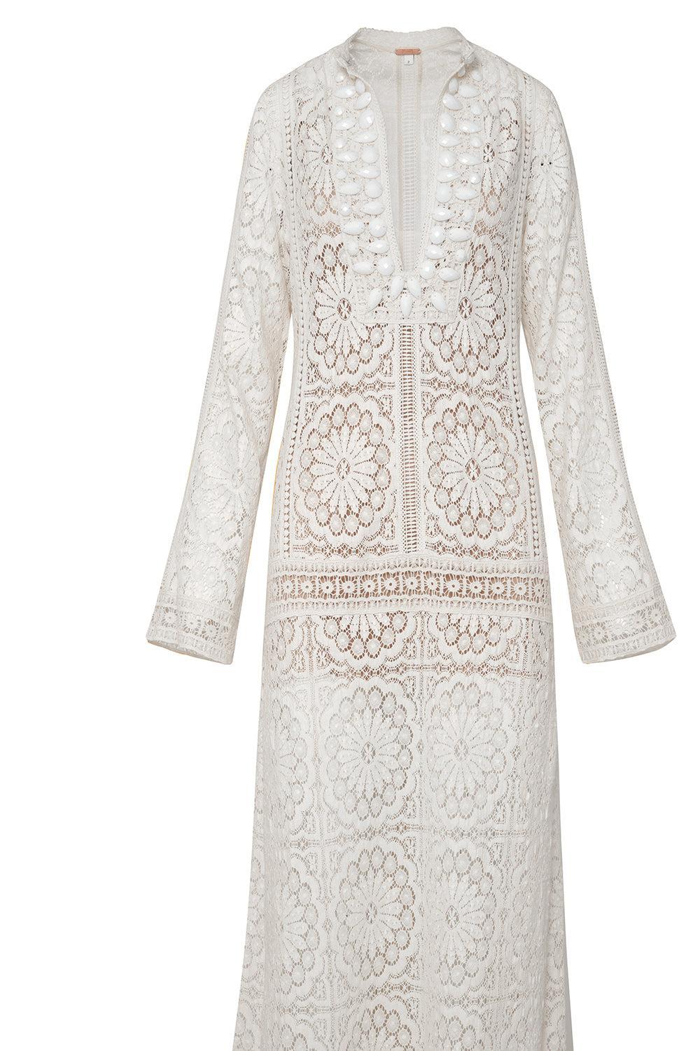 Trails Of Light Maxi Dress-CREAM-4-CLOTHINGDRESSGOWN-JOHANNA ORTIZ