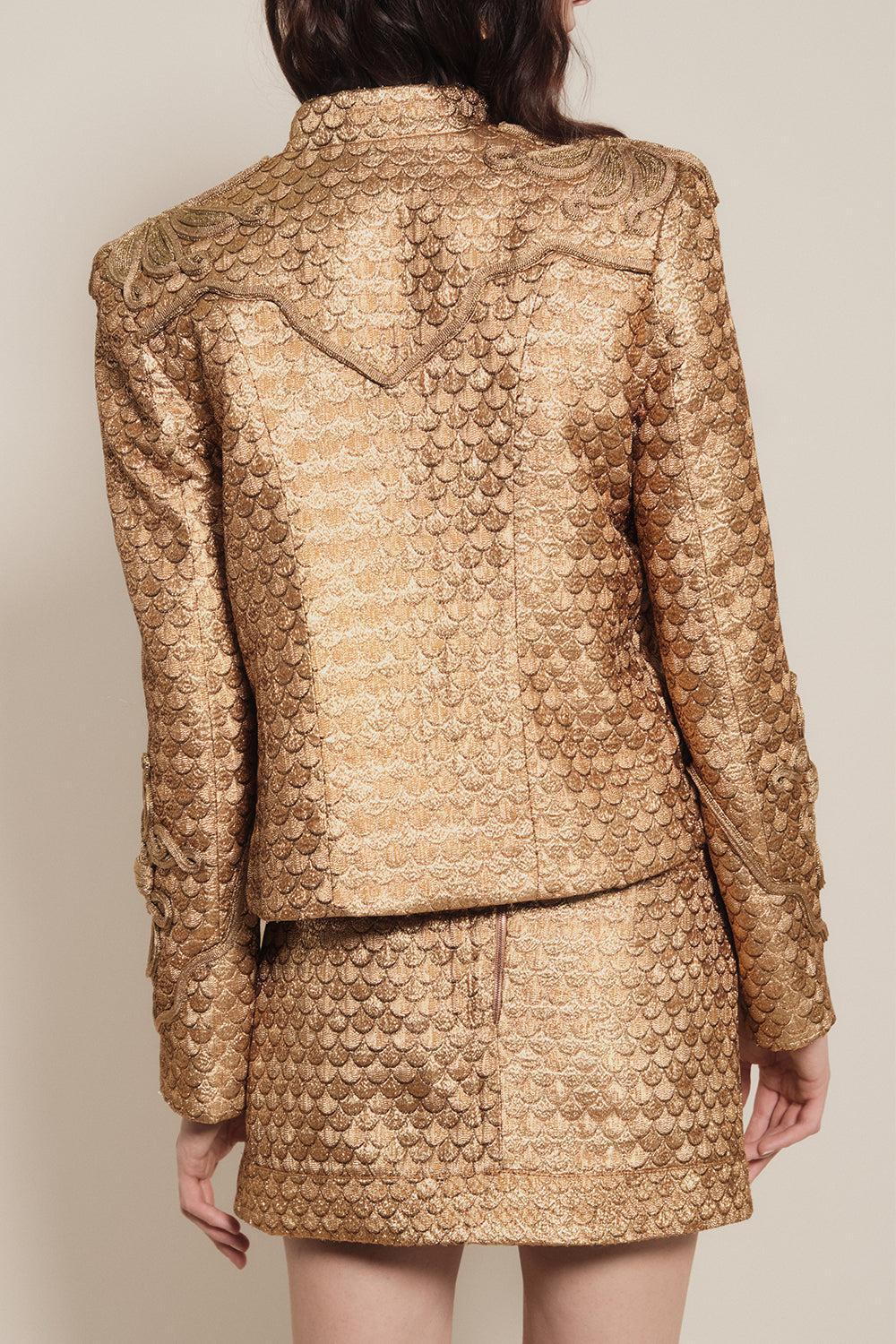 Boldness Jacket-GOLD-XS-CLOTHINGJACKETCASUAL-JOHANNA ORTIZ