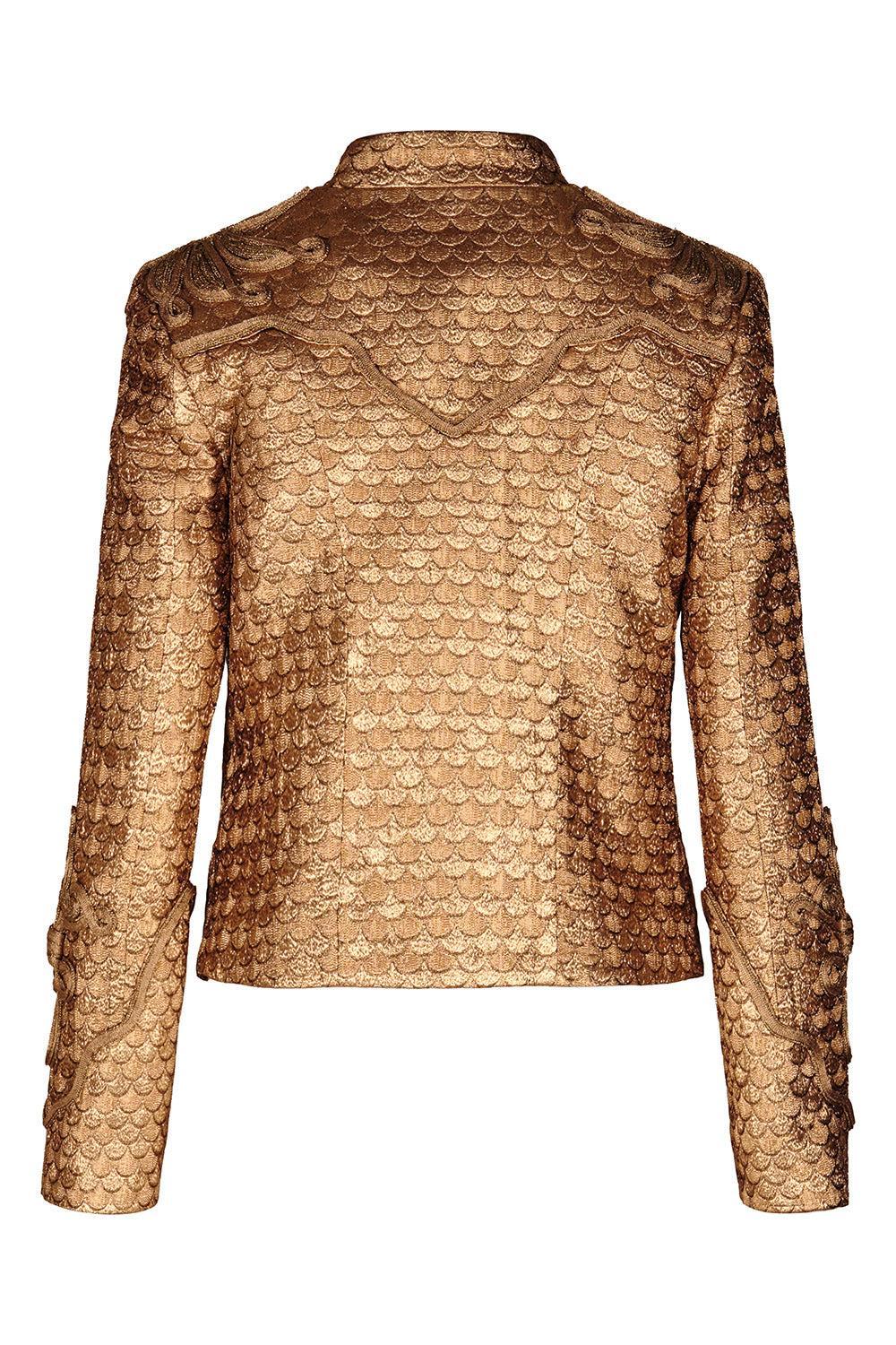 Boldness Jacket-GOLD-XS-CLOTHINGJACKETCASUAL-JOHANNA ORTIZ