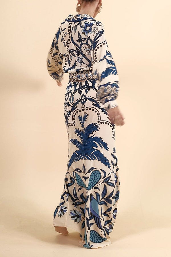 JOHANNA ORTIZ-Cumbia Sobre El Mar Maxi Skirt-