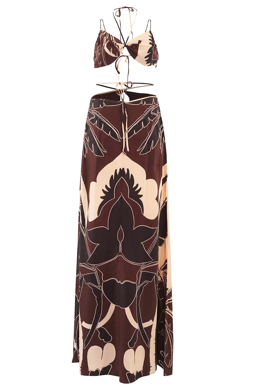 JOHANNA ORTIZ-Lazy Days Maxi Bralette and Skirt-