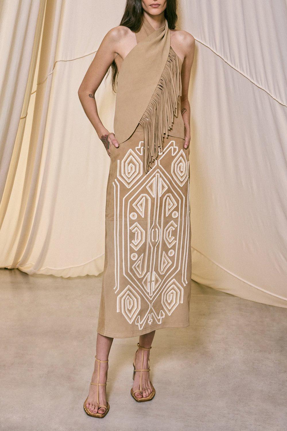 JOHANNA ORTIZ-Pueblo Ancestral Skirt-