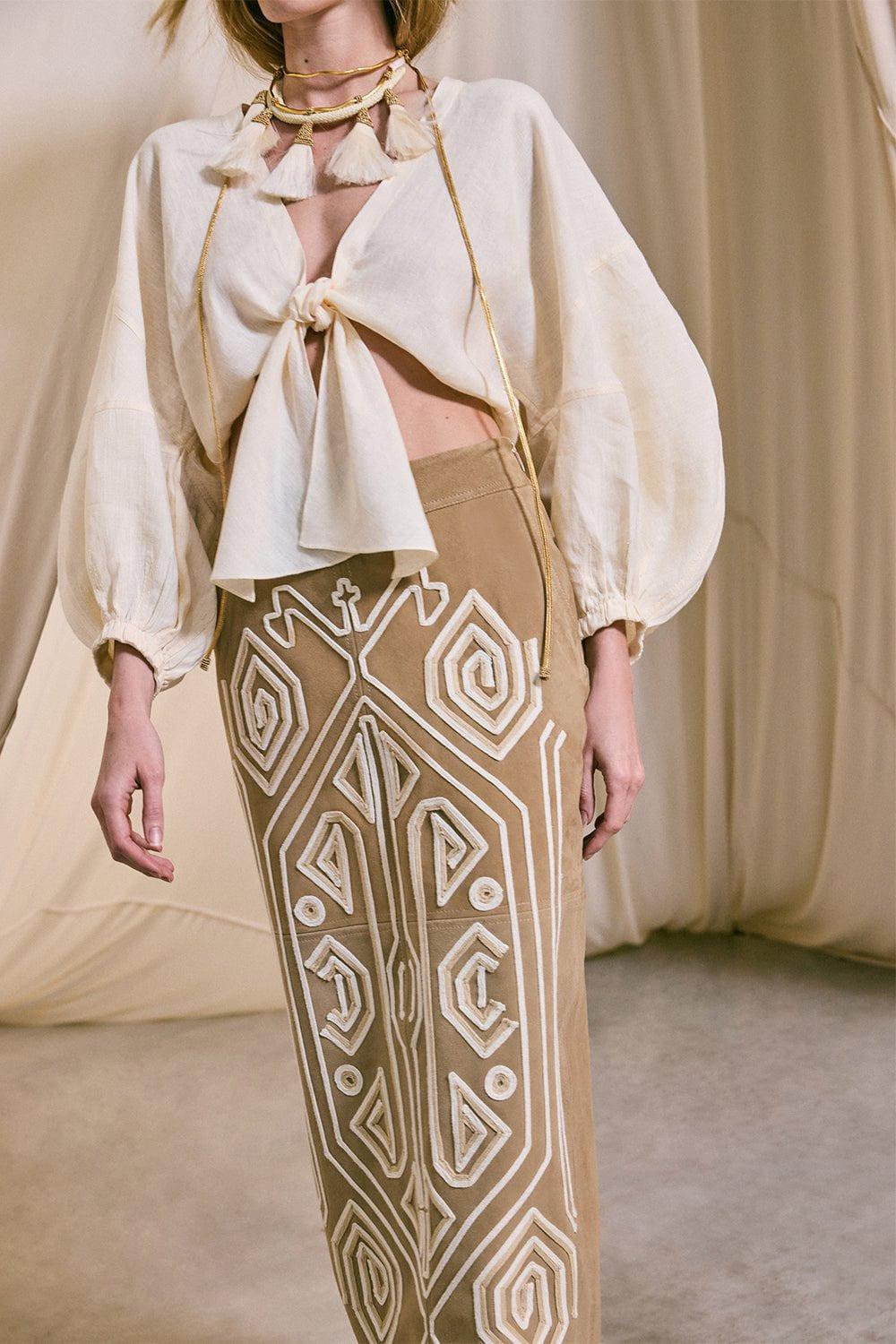 JOHANNA ORTIZ-Pueblo Ancestral Skirt-