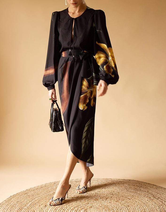 JOHANNA ORTIZ-Tropical Chemistry Skirt-
