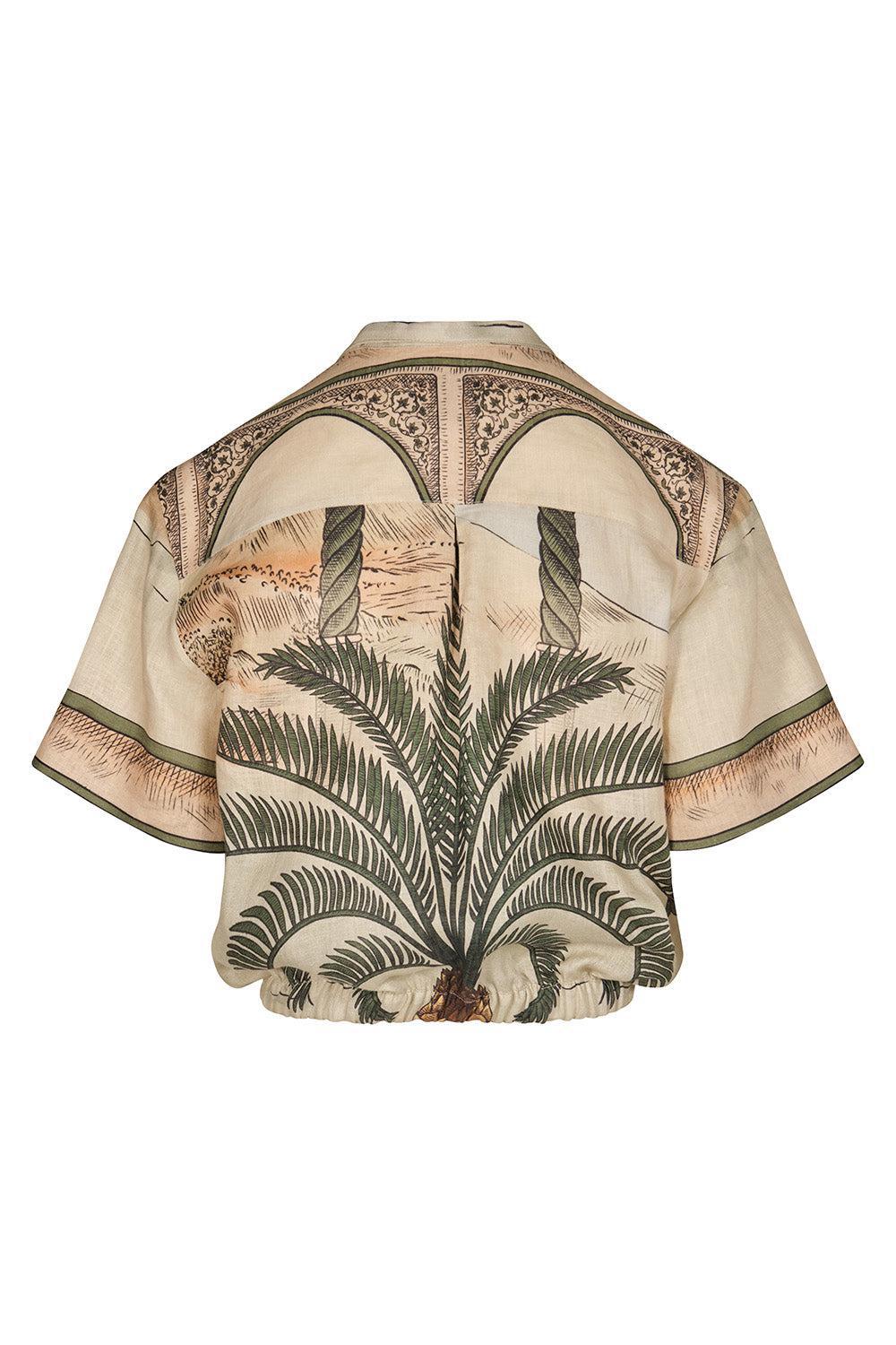 Traveling The Caribbean Shirt-ECGRSAN-2-CLOTHINGTOPBLOUSE-JOHANNA ORTIZ