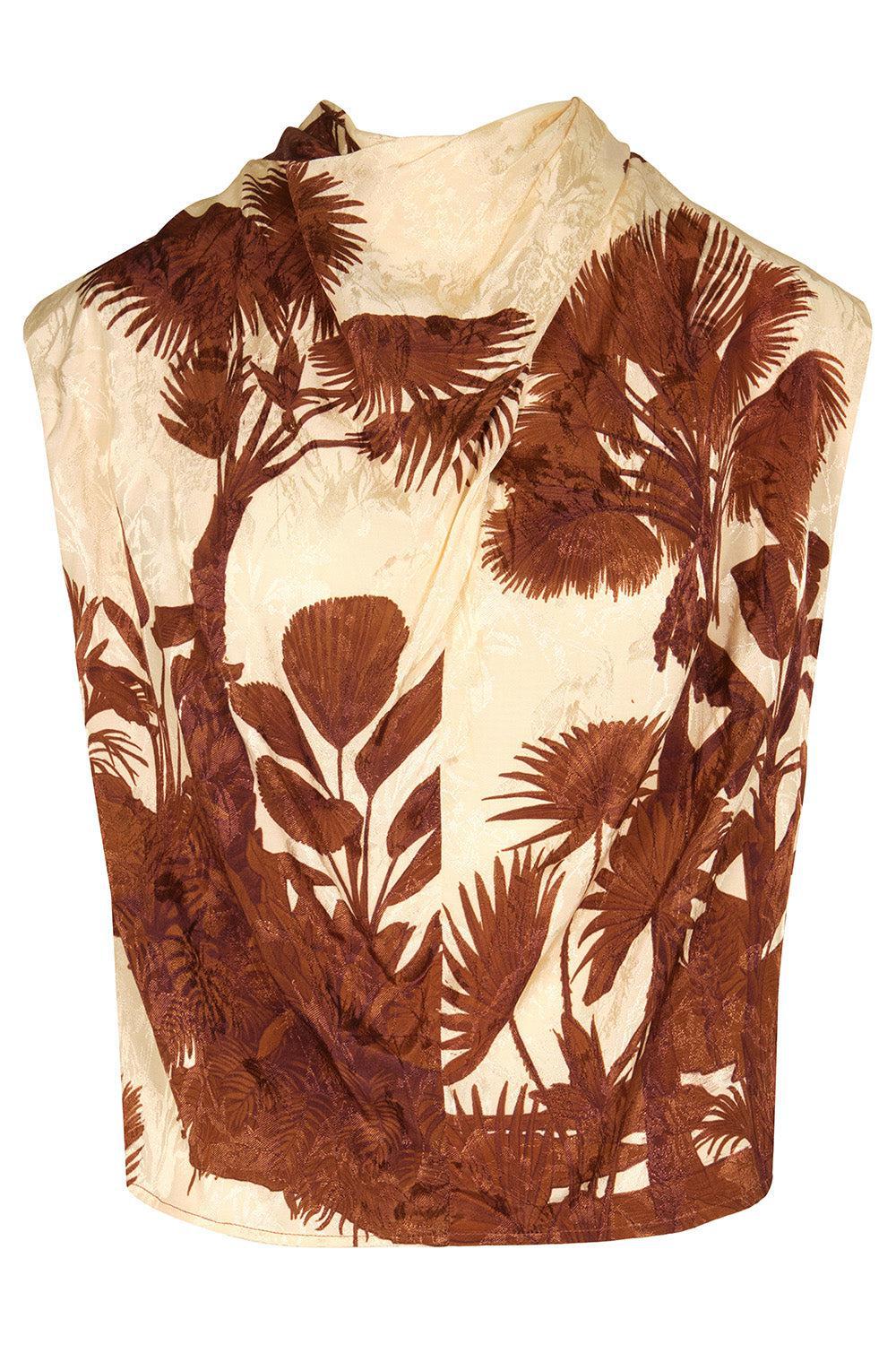 Island Stories Top-ECRU/BRN-2-CLOTHINGTOPBLOUSE-JOHANNA ORTIZ