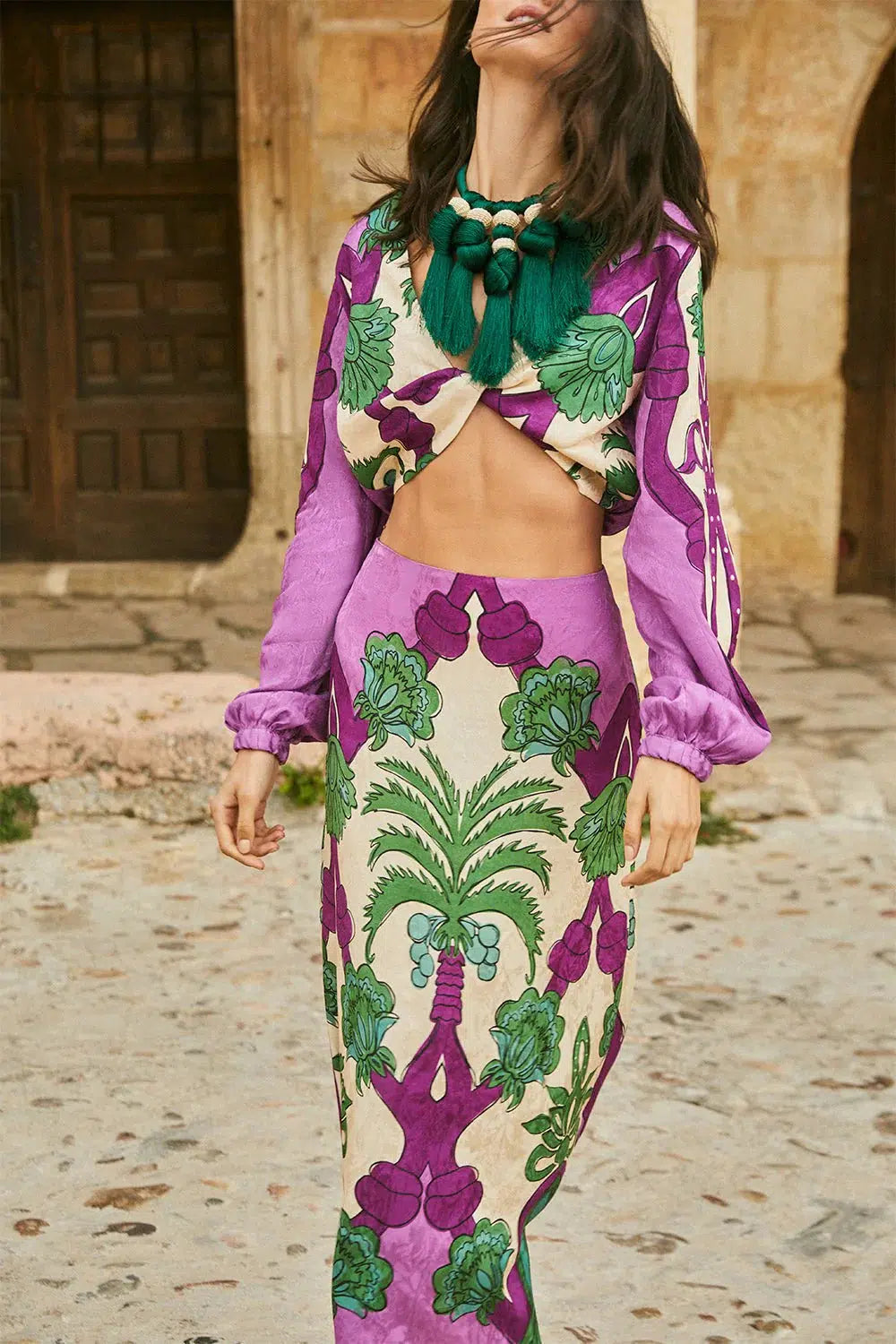 JOHANNA ORTIZ-Bemused Crop Top-