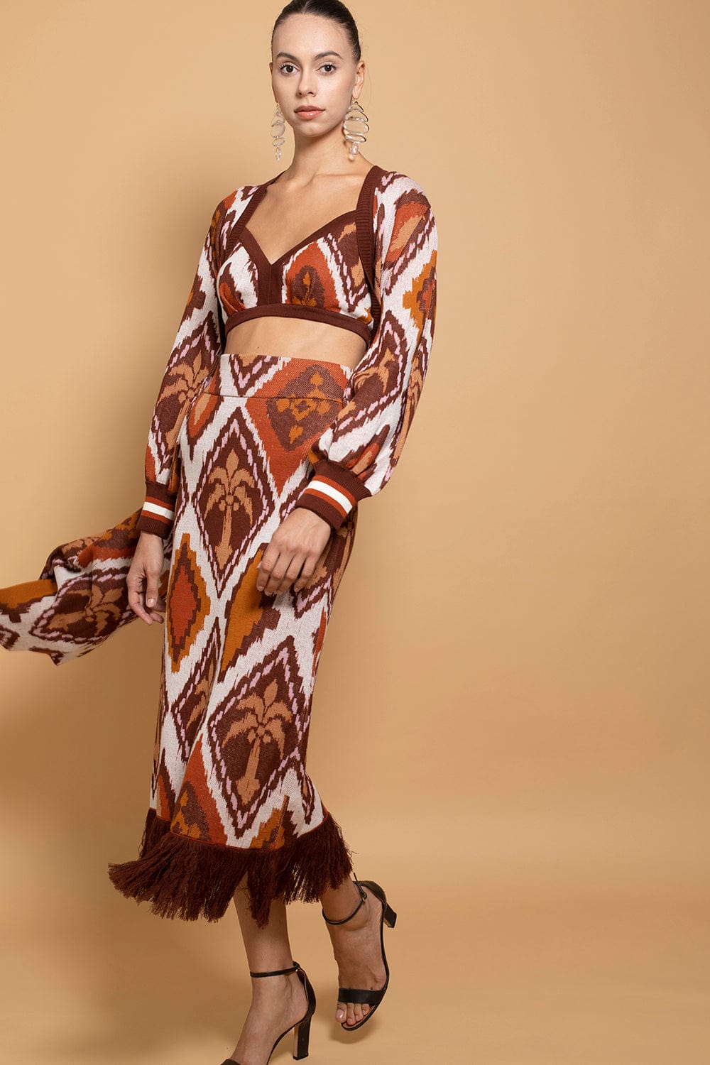 JOHANNA ORTIZ-Palm Ornaments Cardigan-