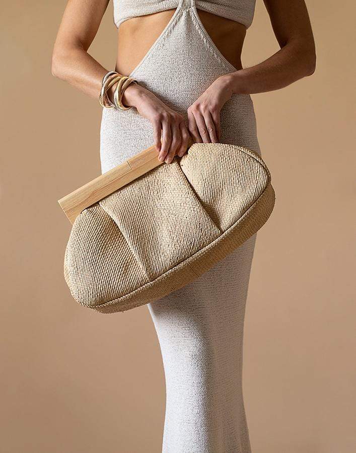 JOHANNA ORTIZ-Colonial Airs Clutch-NATURAL