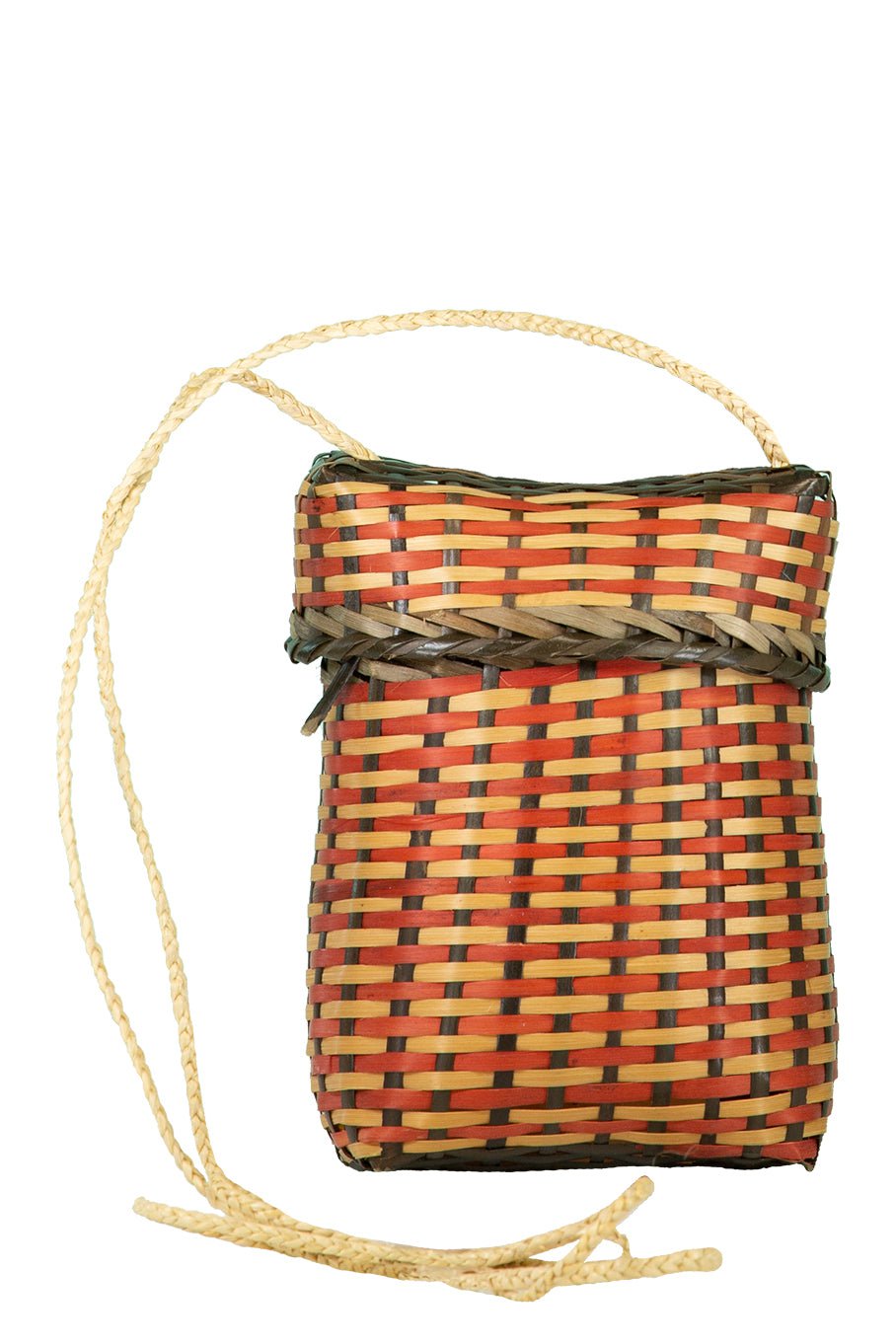 JOHANNA ORTIZ-Iraca Palm Beaded Earrings-ECBLKMAR