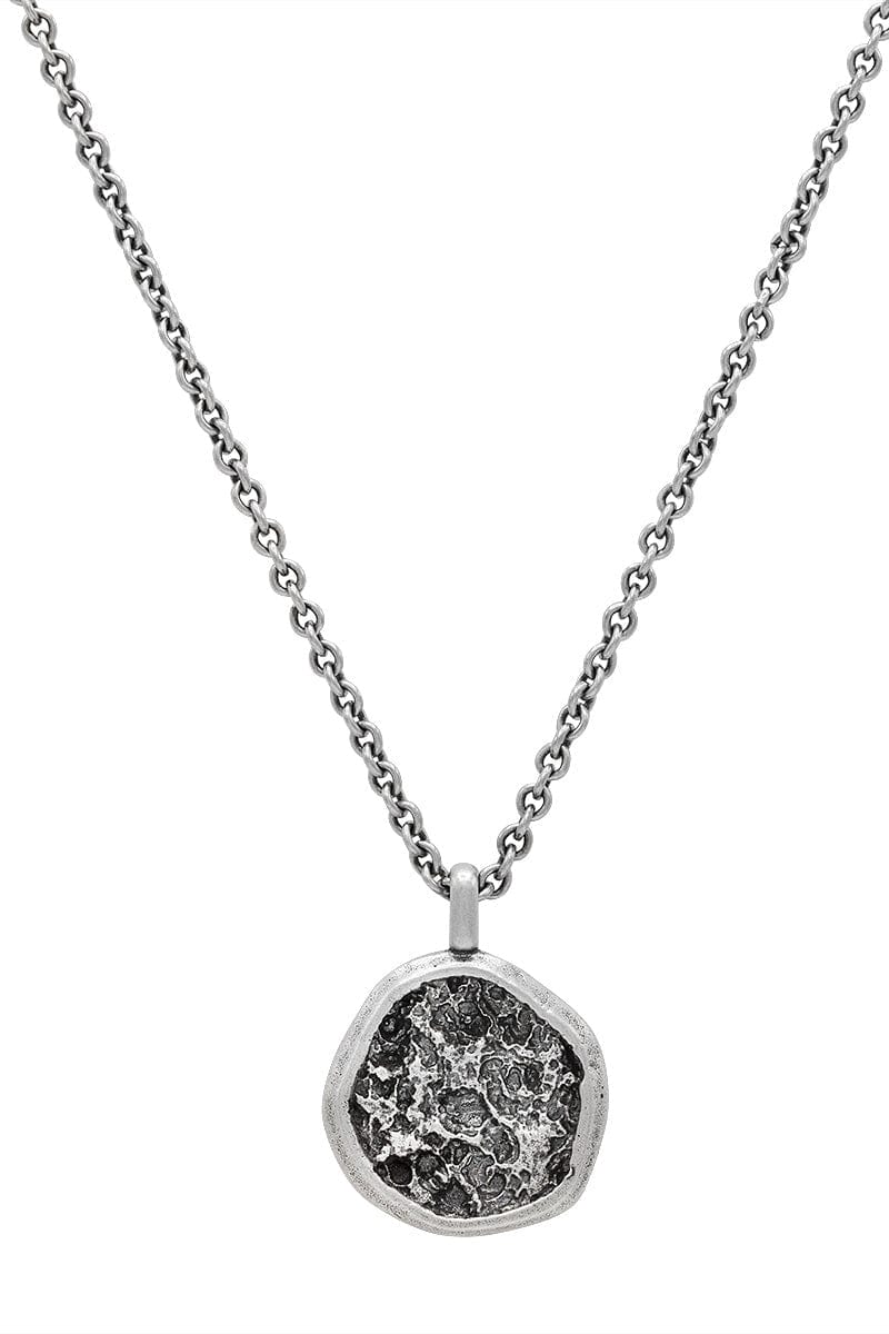 JOHN VARVATOS-Amorphous Pendant Necklace-SILVER