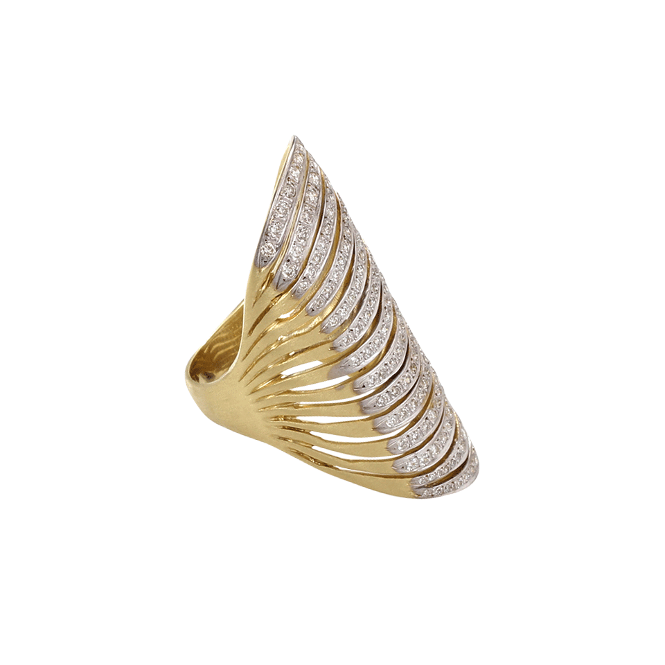 JORDAN ALEXANDER-Armor Diamond Knuckle Ring-YELLOW GOLD