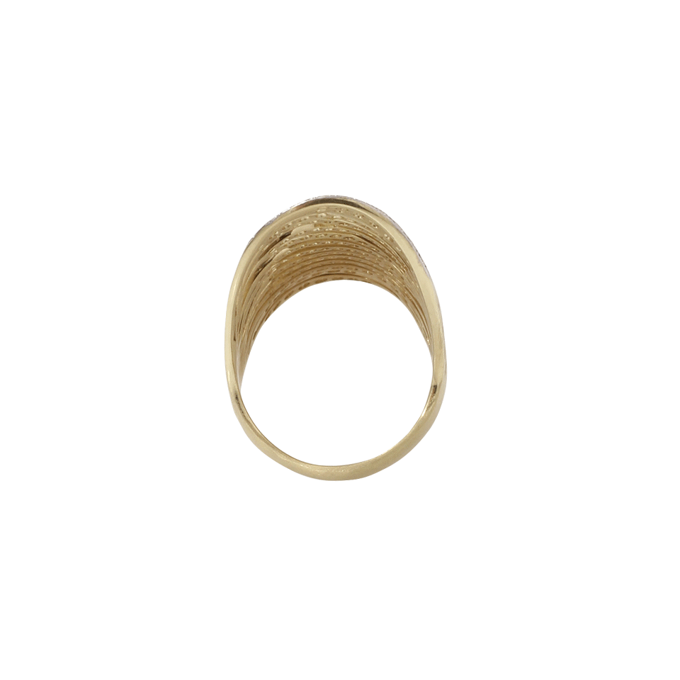 JORDAN ALEXANDER-Armor Diamond Knuckle Ring-YELLOW GOLD