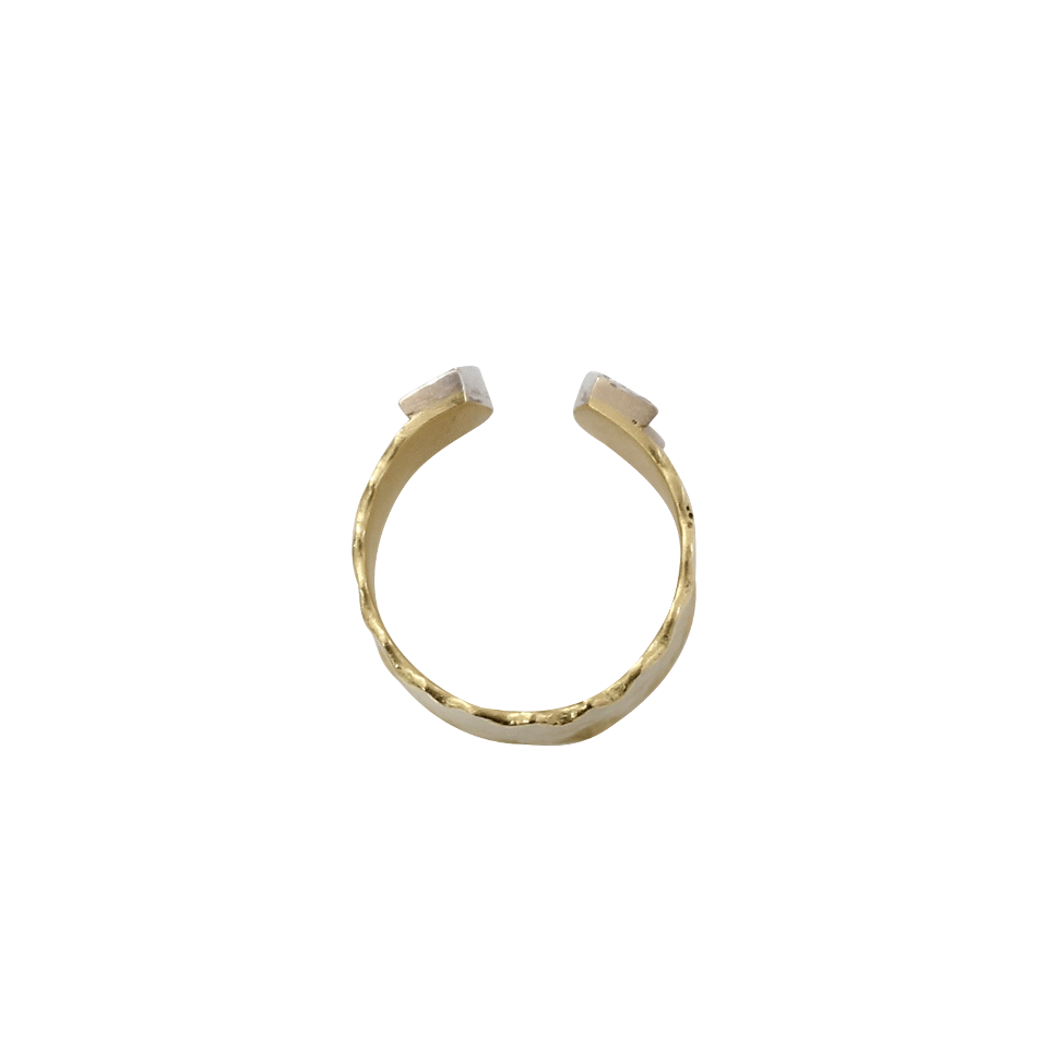 JORDAN ALEXANDER-Diamond Cuff Ring-YELLOW GOLD