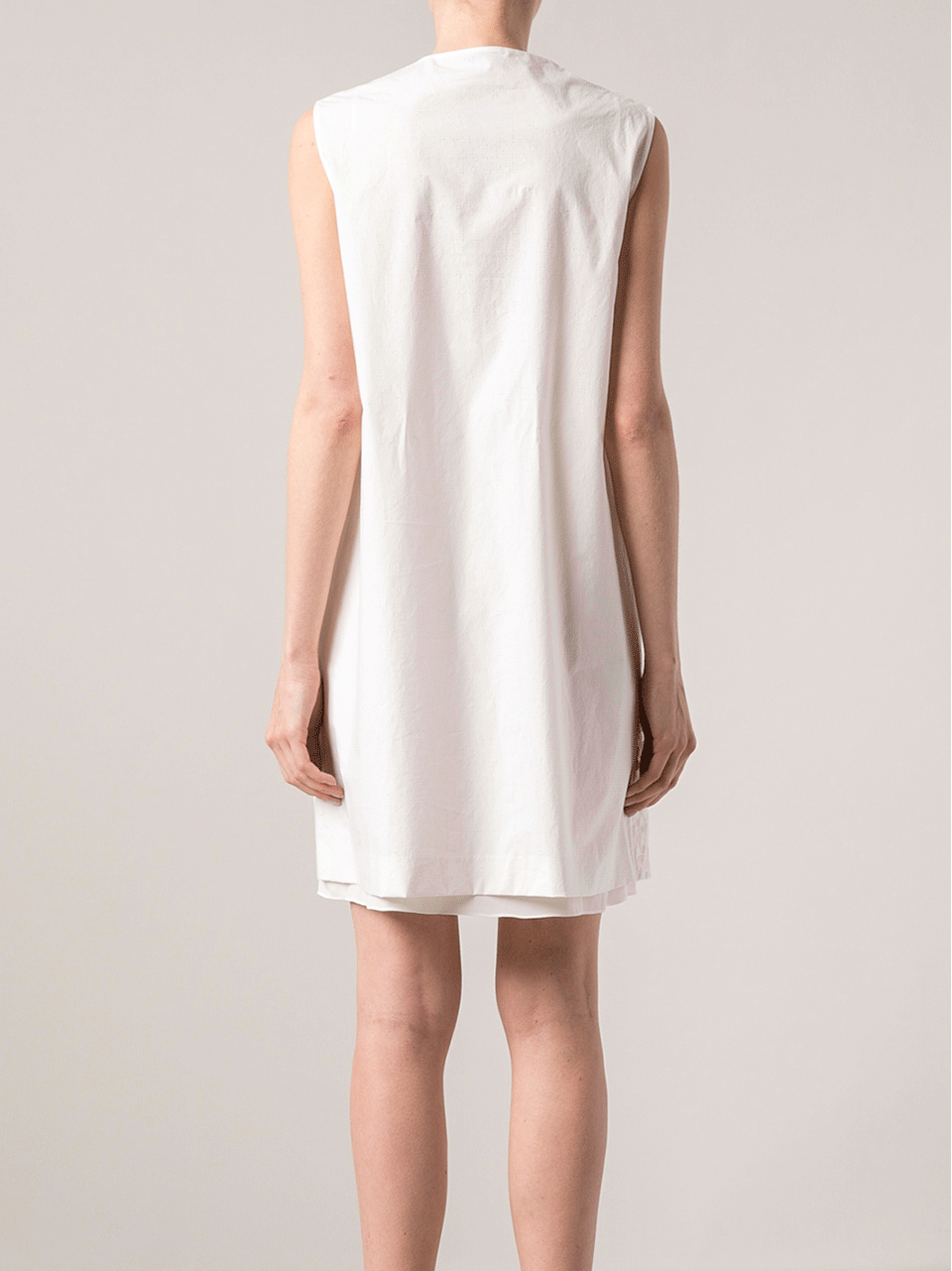 JOSEPH LIMITED-Perforated Cotton Dress-