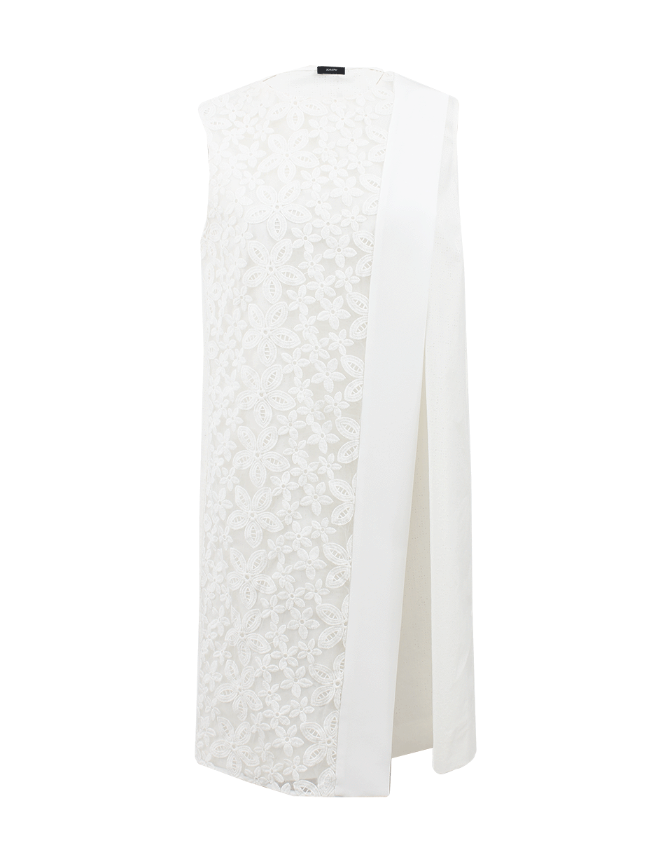 JOSEPH LIMITED-Perforated Cotton Dress-