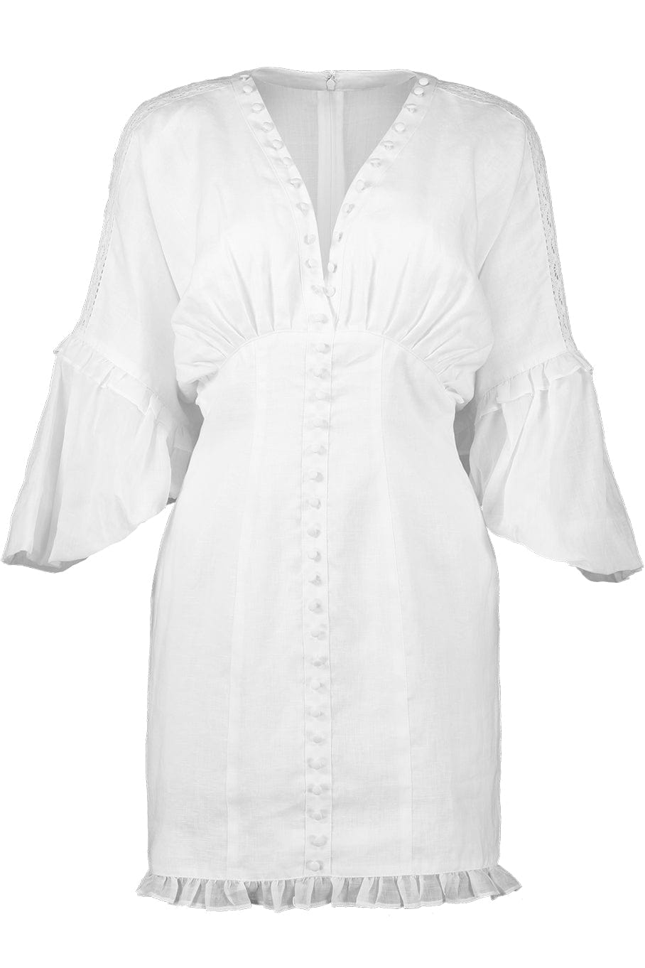 JOSLIN STUDIO-Taylor Linen Ramie Mini Dress-