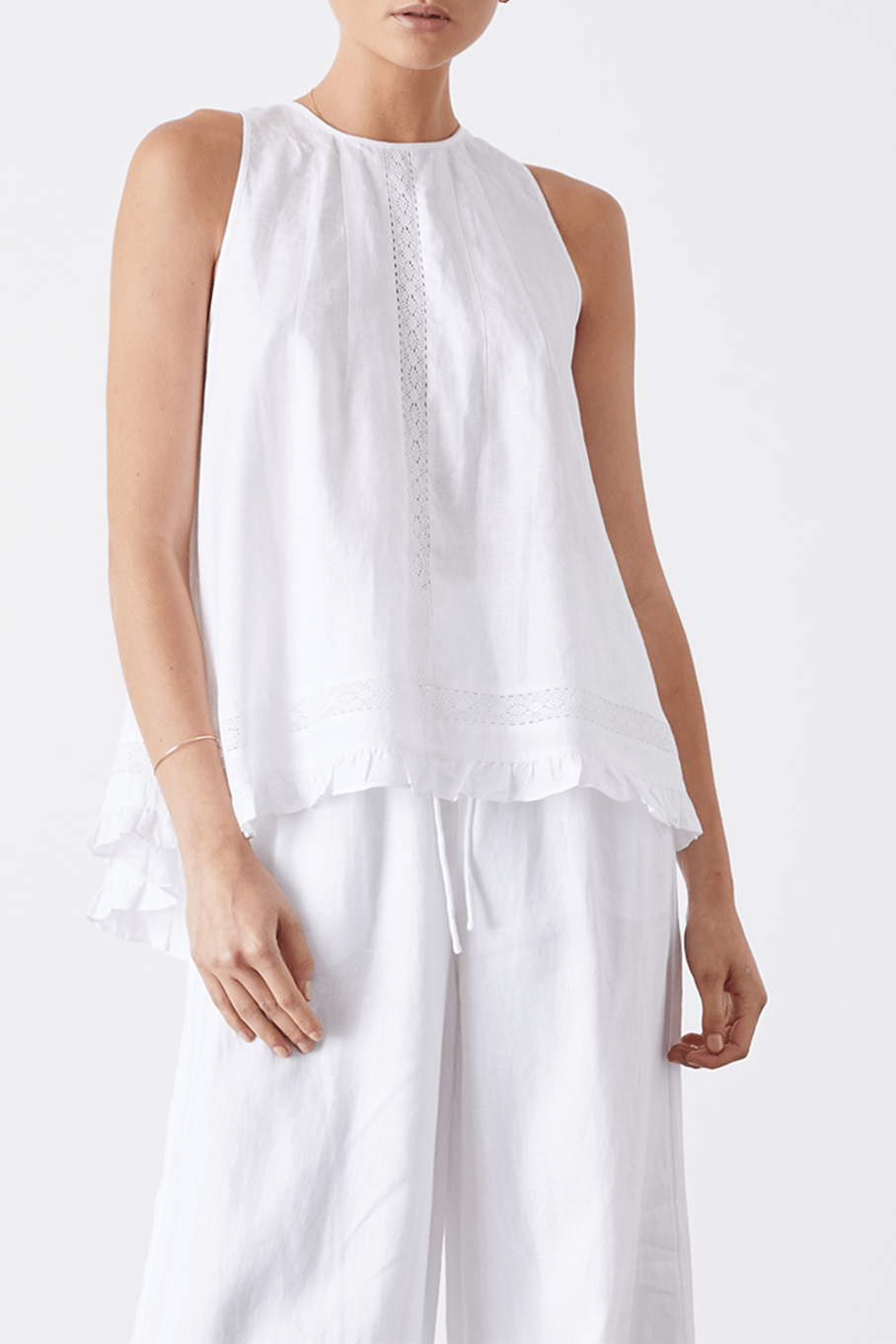 JOSLIN STUDIO-Angelica Linen Top-