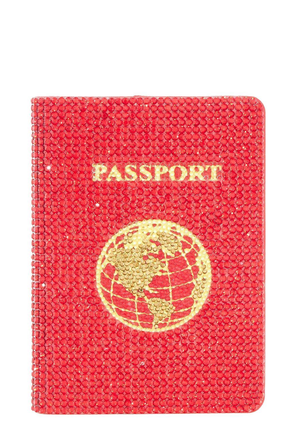 Traveler Passport Holder - Red-RED-O/S-HANDBAGACCESSORIES-JUDITH LEIBER
