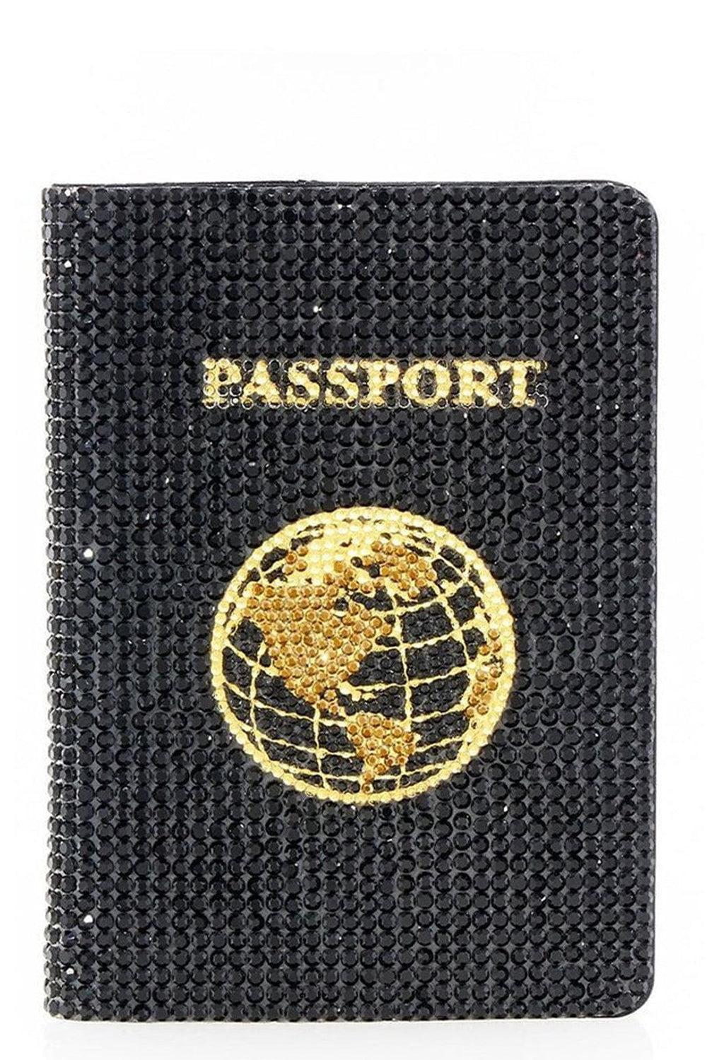 Traveler Passport Holder - Jet-JET-O/S-HANDBAGACCESSORIES-JUDITH LEIBER