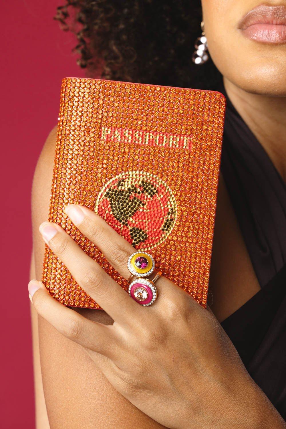 Travel Passport Holder - Hyacinth | JUDITH LEIBER – Marissa