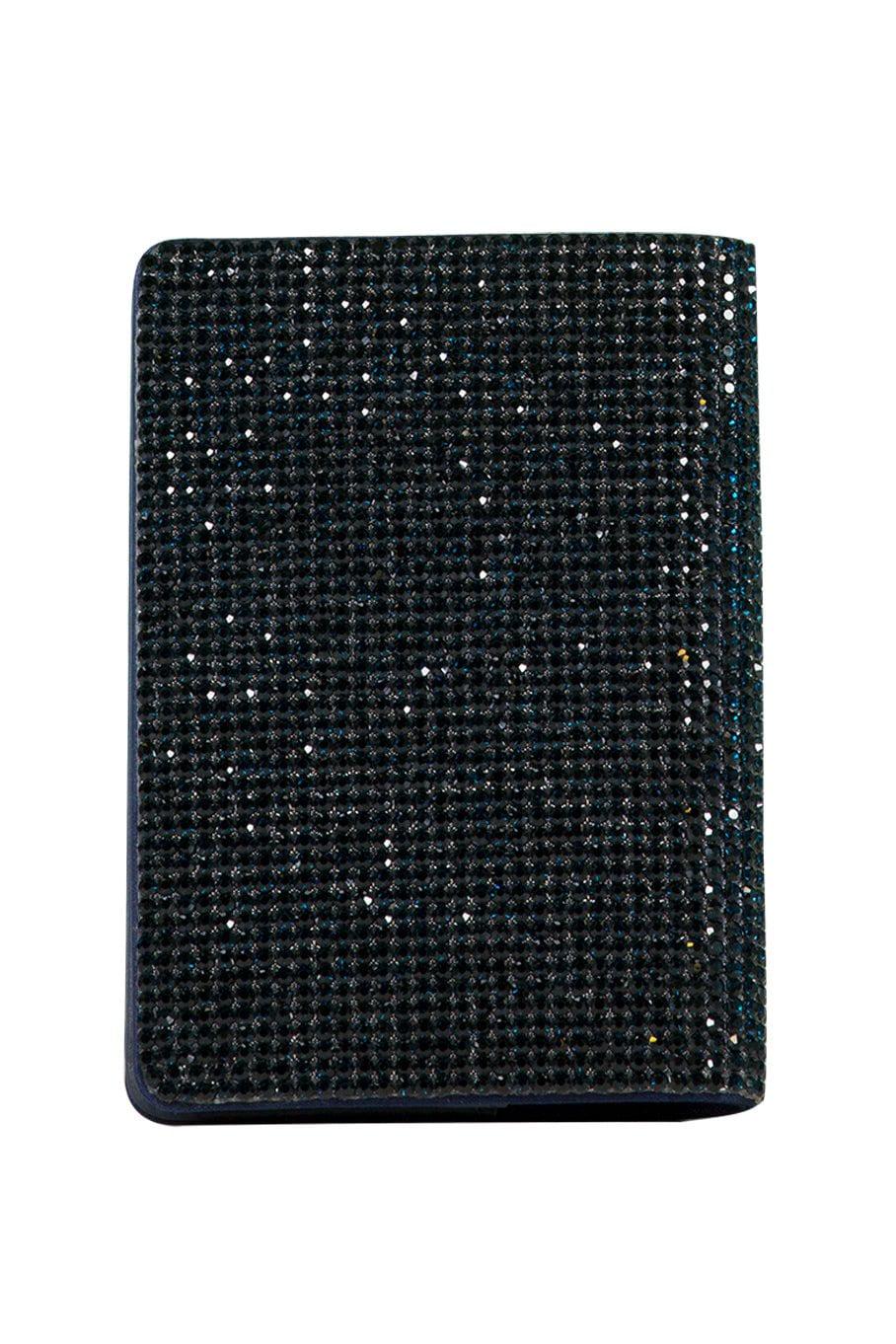 JUDITH LEIBER-Traveler Passport Holder - Navy-NAVY