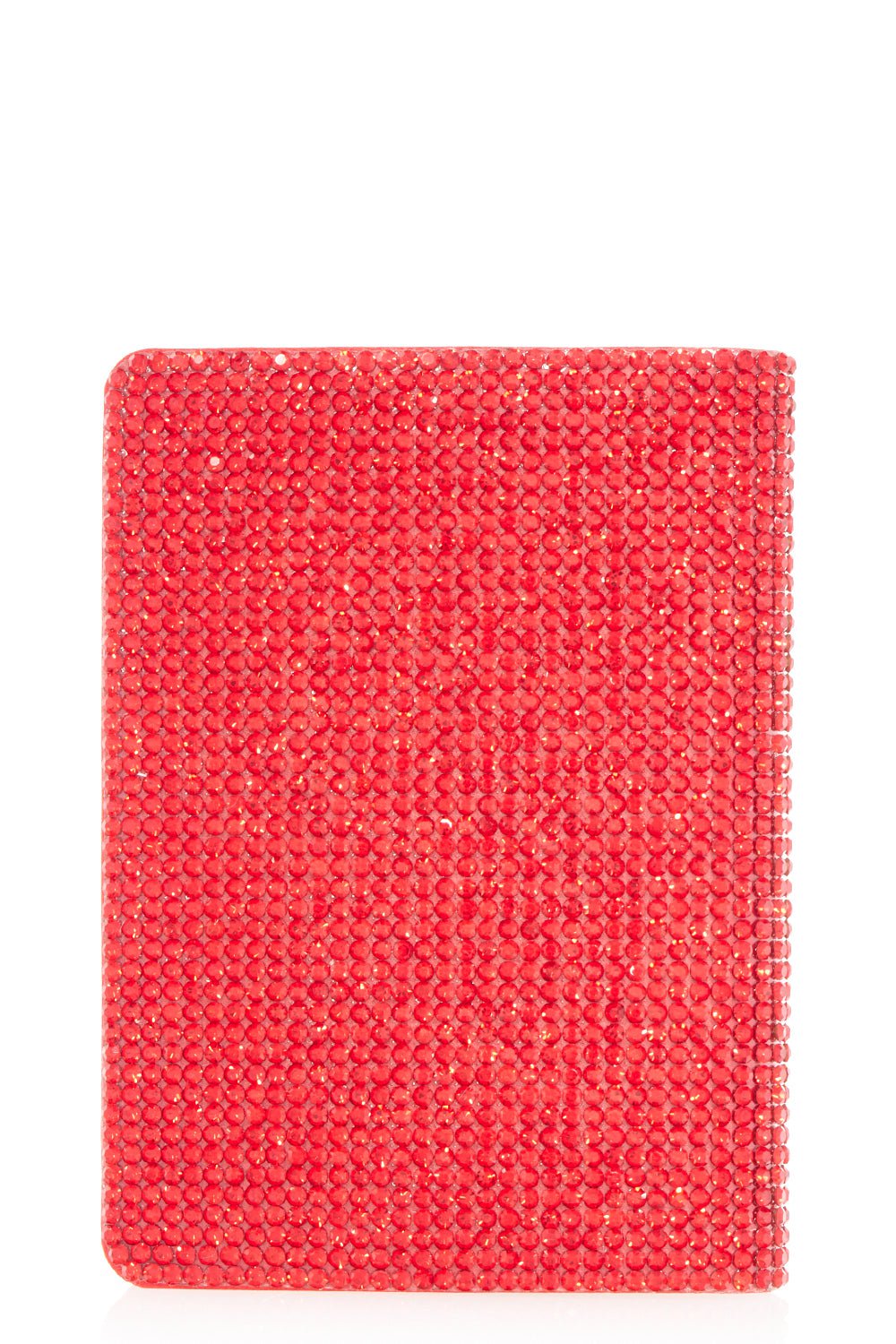 JUDITH LEIBER-Traveler Passport Holder - Red-RED