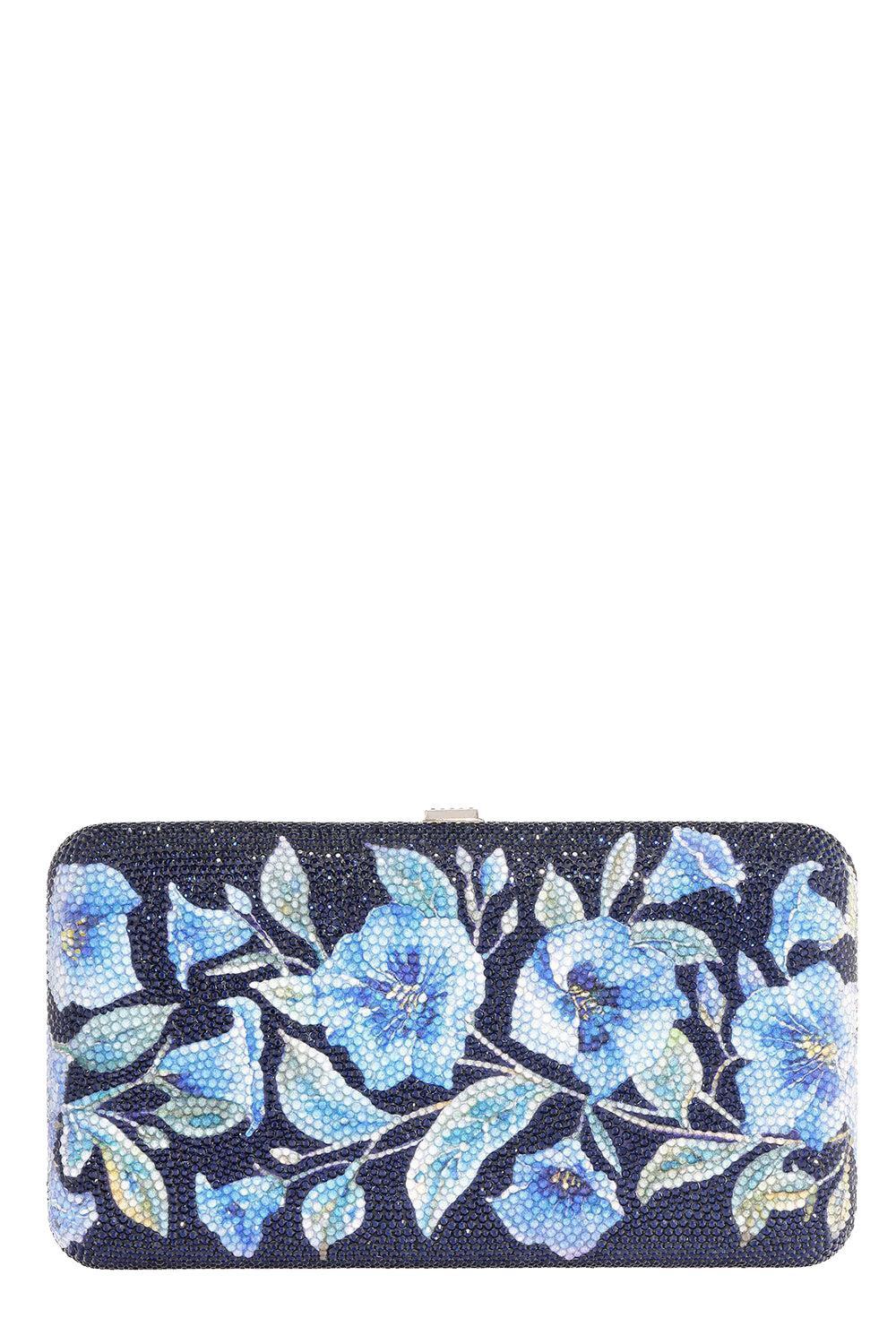 Rectangle Clutch - Bluebell-BLUEBELL-HANDBAGCLUTCHES-JUDITH LEIBER