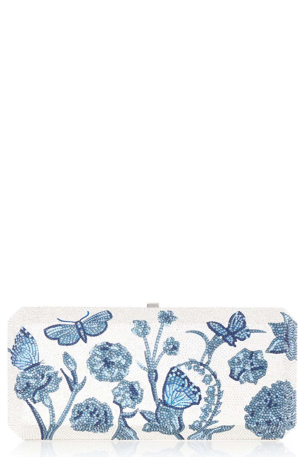 JUDITH LEIBER-Slim Rectangle Clutch-BLUGARDN