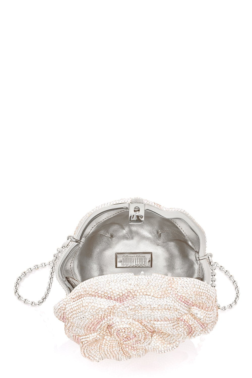 JUDITH LEIBER-Rose Clutch-BLUSH