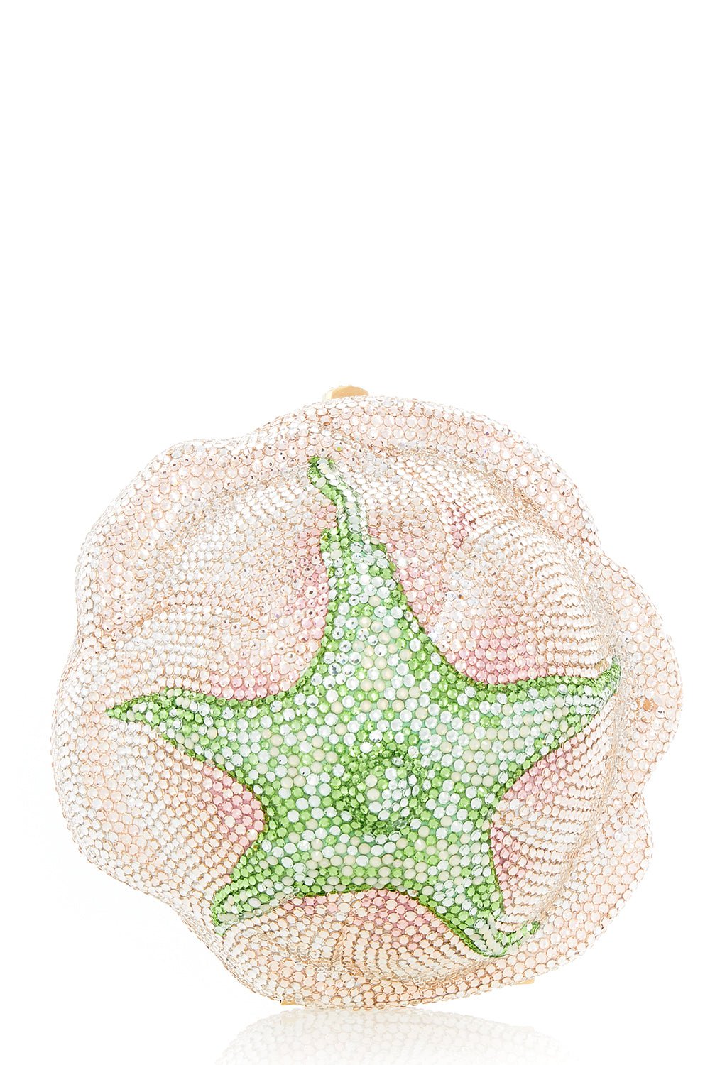 JUDITH LEIBER-Rose Clutch-BLUSH