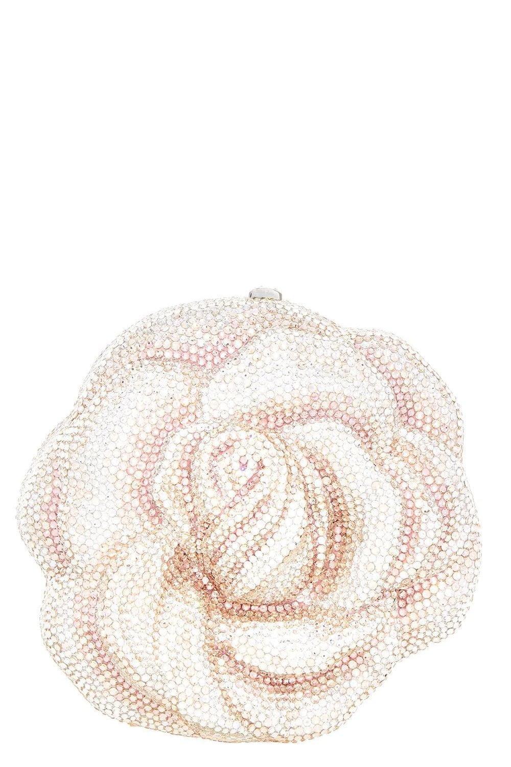 JUDITH LEIBER-Rose Clutch-BLUSH