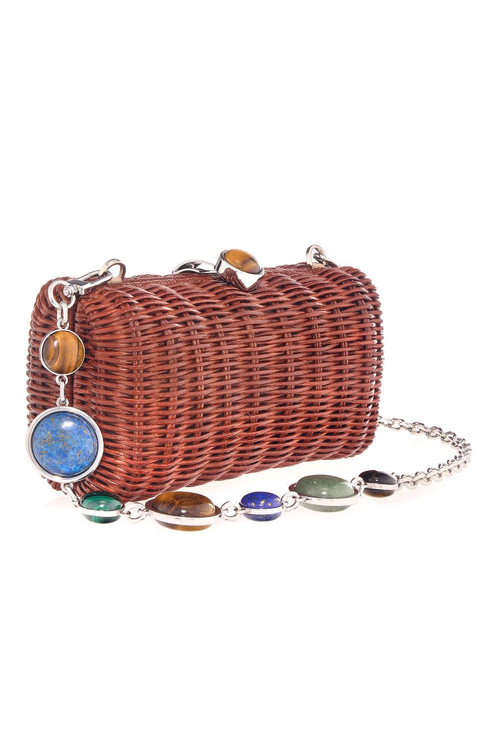 Poppy Basket Clutch-BROWN-O/S-HANDBAGCLUTCHES-JUDITH LEIBER