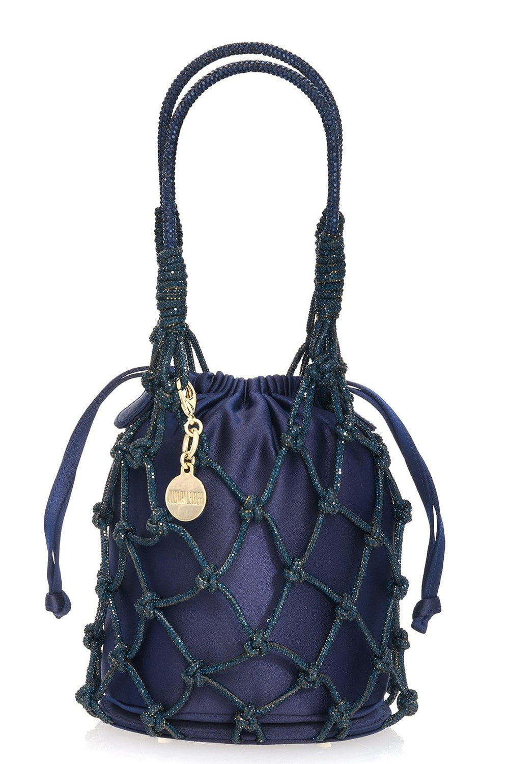 JUDITH LEIBER-Net Pouch-CHM/DKIN