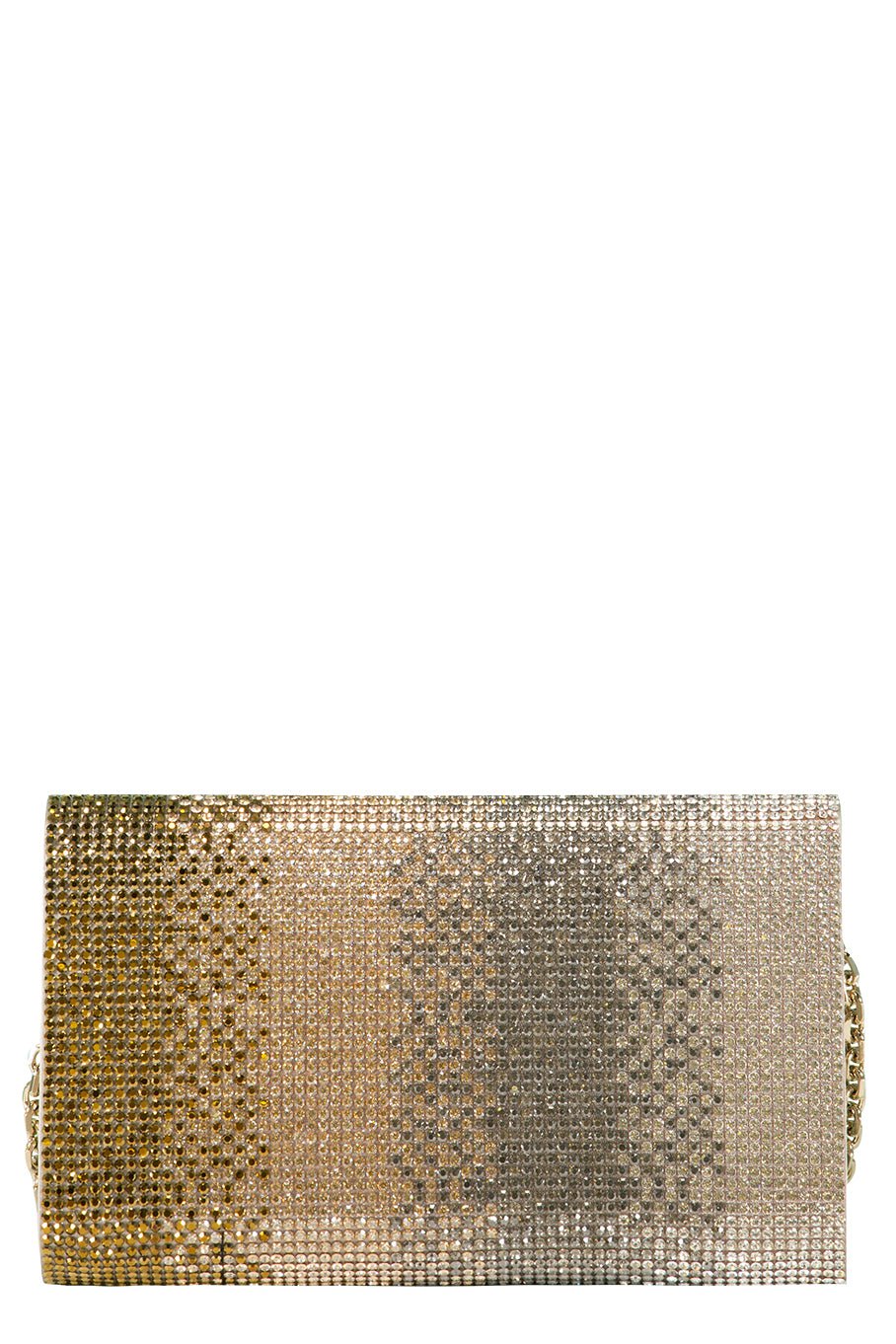 JUDITH LEIBER-Gradient Crystal Clutch-CHMPGPRO