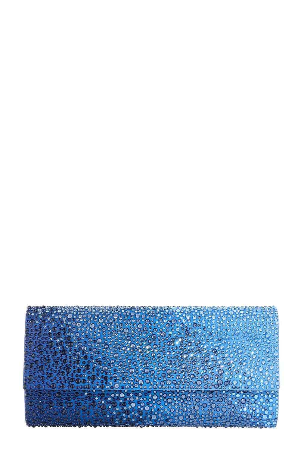 Perry Clutch - Silver Blue-GRADOCEN-HANDBAGCLUTCHES-JUDITH LEIBER