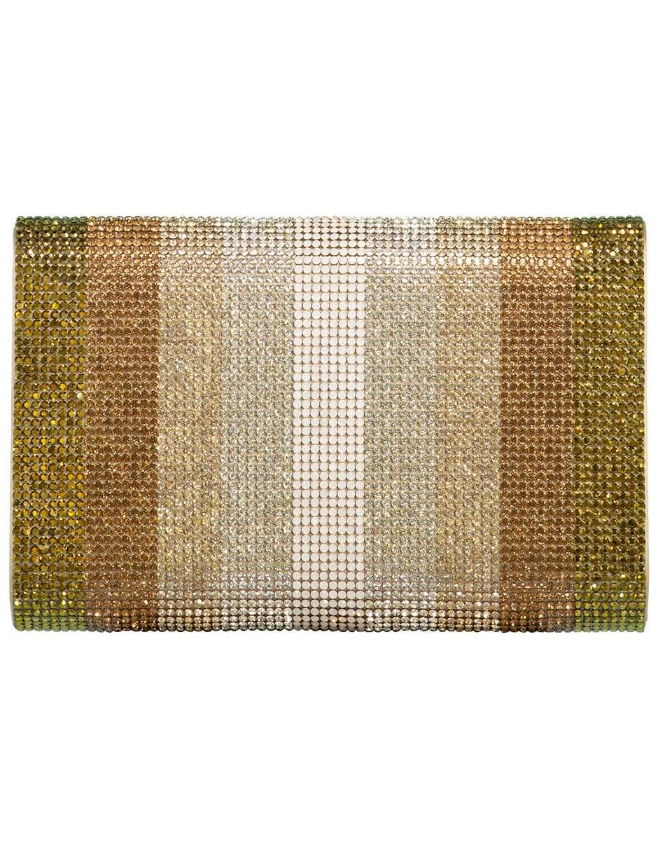 JUDITH LEIBER-Fizzoni Clutch - Stripes-MULTI