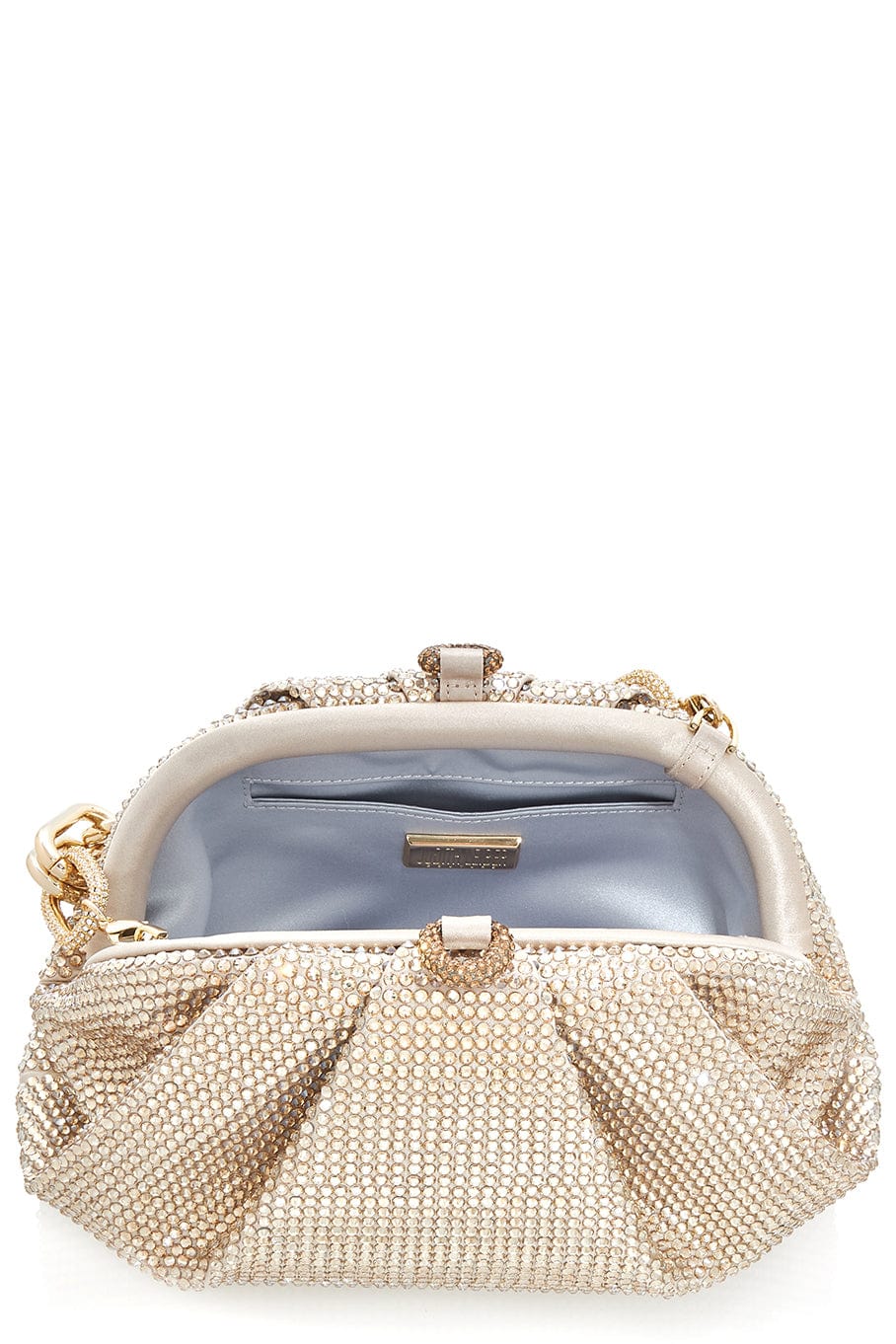 JUDITH LEIBER-Gemma Full Bead Clutch-PROSECO