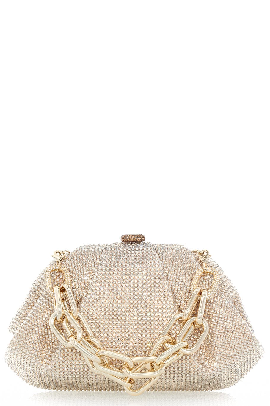 JUDITH LEIBER-Gemma Full Bead Clutch-PROSECO