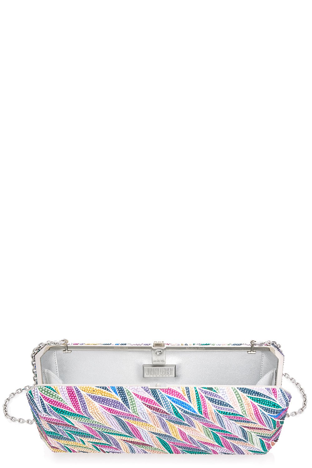 JUDITH LEIBER-Slim Rectangle Clutch - Mural-RHN/MULT