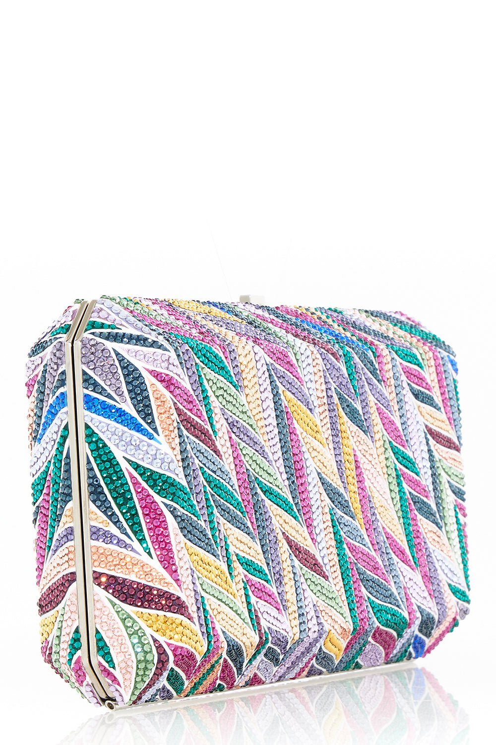 JUDITH LEIBER-Slim Rectangle Clutch - Mural-RHN/MULT