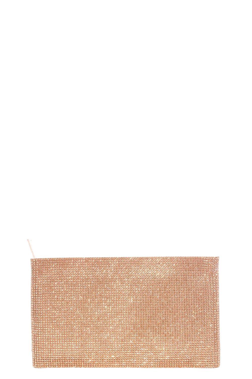 Zip Pouch - Rose Gold-ROSE GLD-O/S-HANDBAGCLUTCHES-JUDITH LEIBER