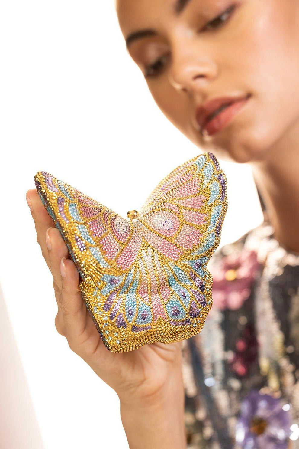 Butterfly Clutch JUDITH LEIBER – Marissa Collections