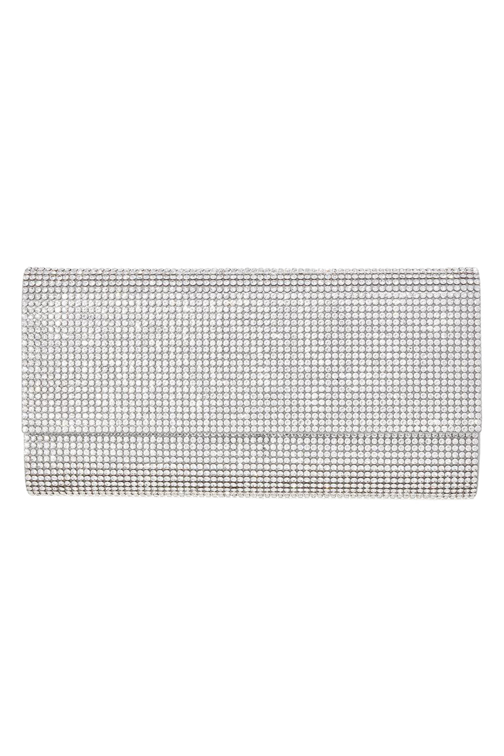 Perry Clutch - Silver-SILVER-O/S-HANDBAGCLUTCHES-JUDITH LEIBER
