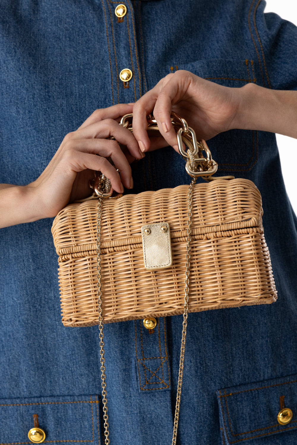 ISLA WICKER BASKET-NATURAL-O/S-HANDBAGEVENING-JUDITH LEIBER