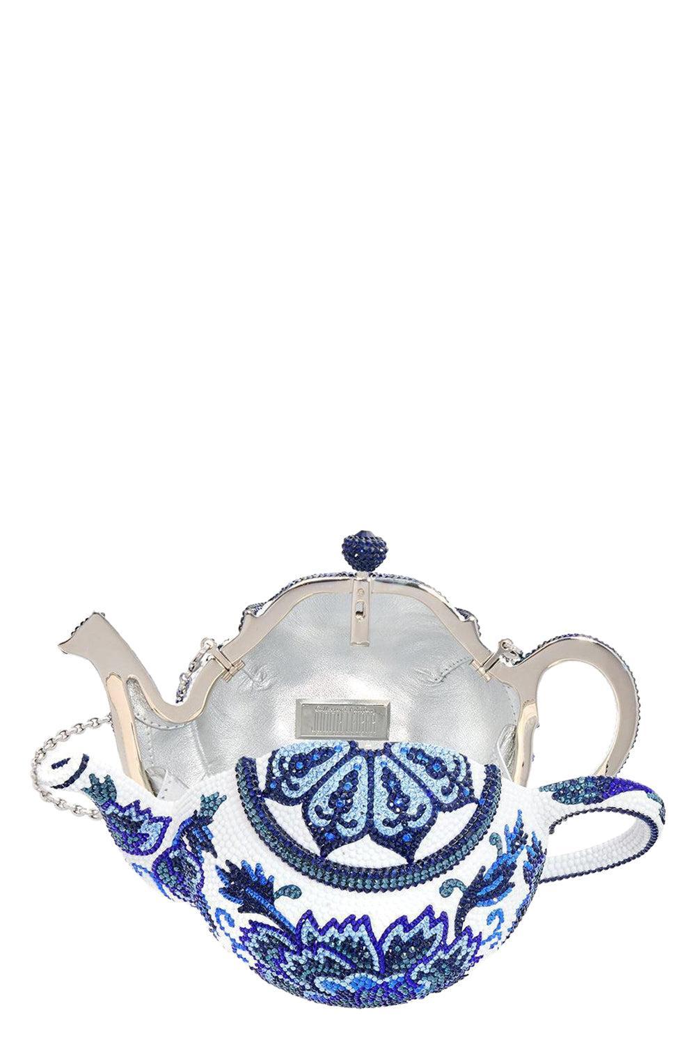 Tranquili Teapot Bag-SLVCOBLT-O/S-HANDBAGEVENING-JUDITH LEIBER
