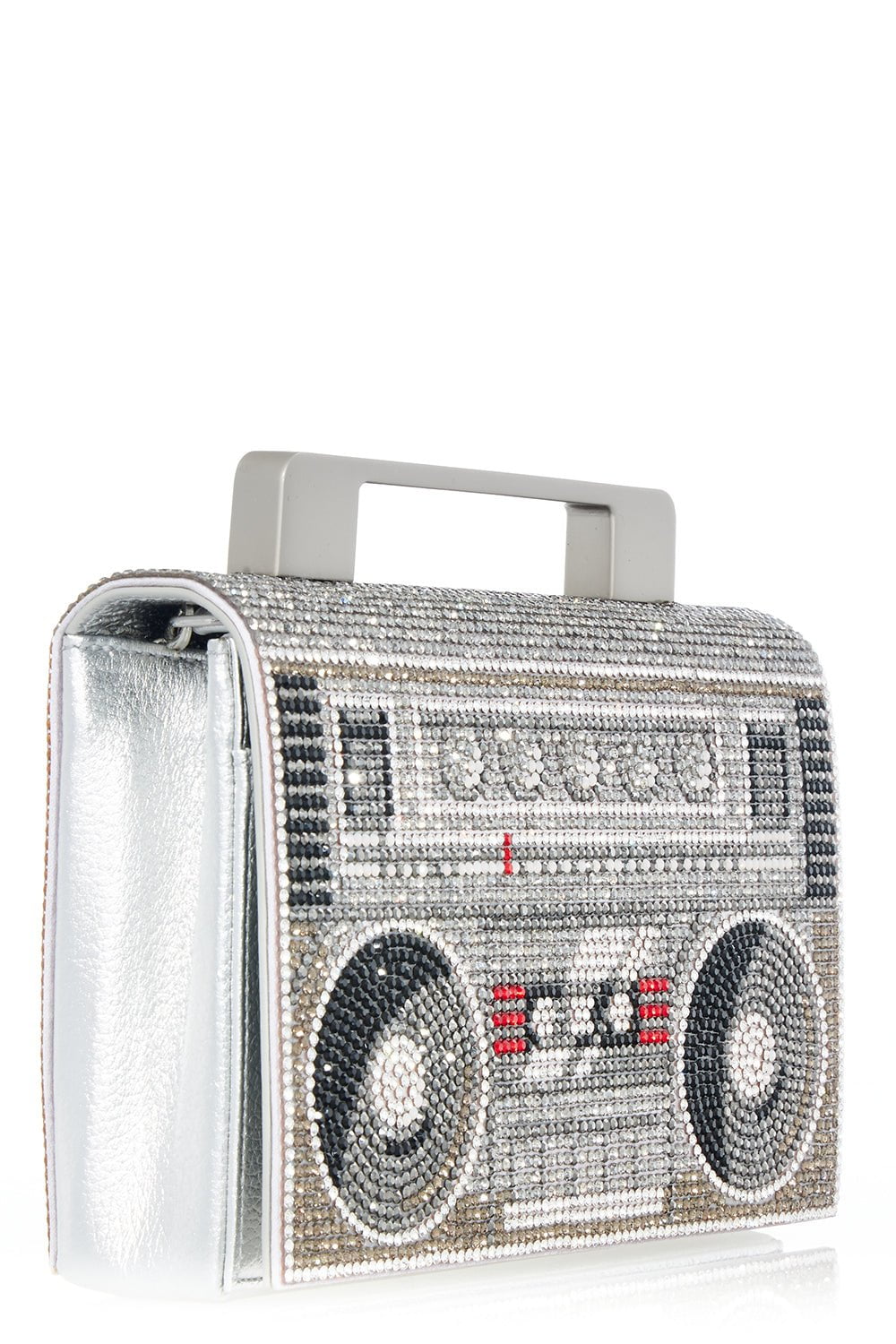 JUDITH LEIBER-Boom Box Soft Boom Bag-RHN/MULT