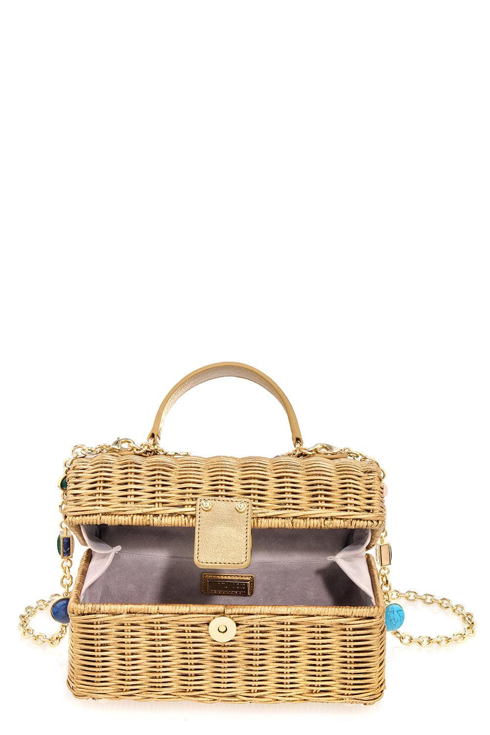 Isla Basket Natural Stones-CCHAM-O/S-HANDBAGTOP HANDLE-JUDITH LEIBER